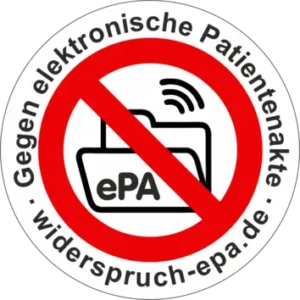 Logo der Seite Widerspruch epa.de- Gegen elektronische Patientenakte