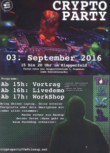 cryptoparty ffm 2016.09.03